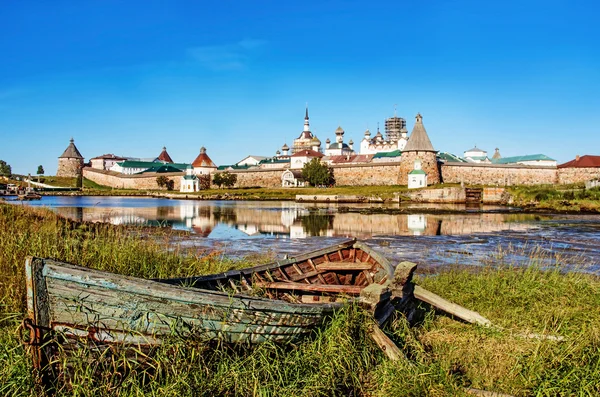 Соловецкий монастырь, Россия — стоковое фото