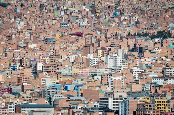 Cityscape de La Paz, Bolívia — Fotografia de Stock