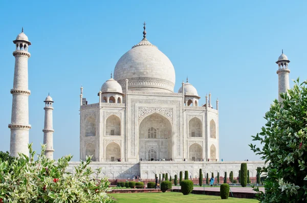 Taj Mahal w Agra, Indie — Zdjęcie stockowe