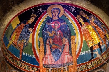  Santa Maria de Taull iç kilisesi, İspanya