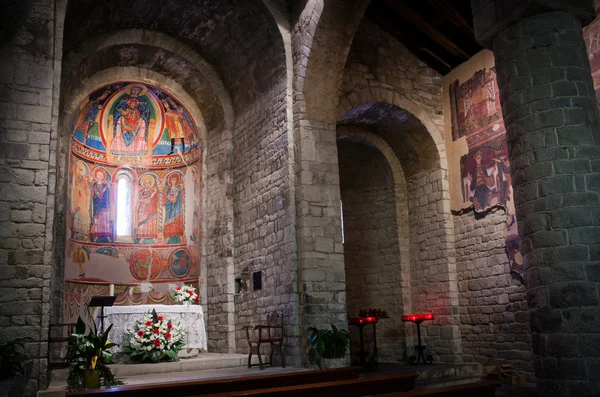 Santa Maria de Taull belső temploma, Spanyolország — Stock Fotó