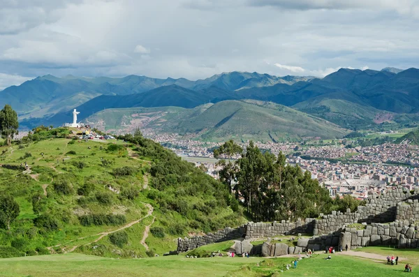 Ruinas incaicas en Cusco, Perú — Foto de Stock