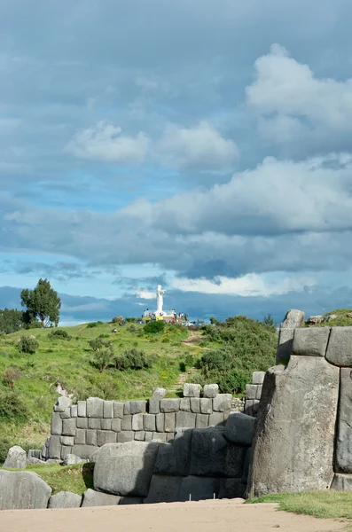 Ruínas incas em Cusco, Peru — Fotografia de Stock