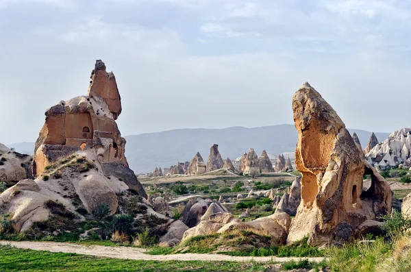 Paesaggio montano in Cappadocia — Foto Stock