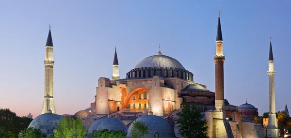 Kilátás nyílik a Hagia Sofia — Stock Fotó