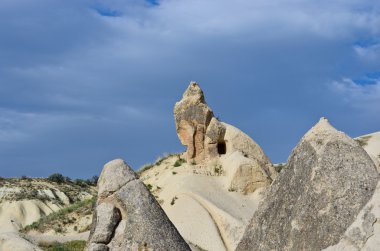  Kapadokya dağ manzarası