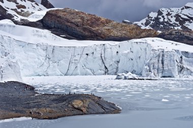 Cordillera Blanca Pastoruri Buzulu.