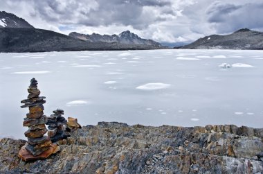 Cordillera Blanca Pastoruri Buzulu.