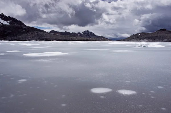 Pastoruri-glaciären i Cordillera Blanca. — Stockfoto