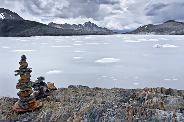 Pastoruri-Gletscher in der Cordillera blanca. — Stockfoto