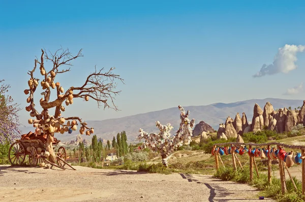 Paisaje rural en Capadocia —  Fotos de Stock