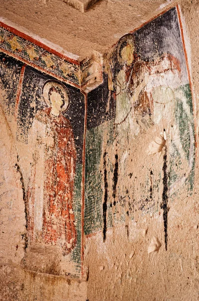 Ortodox χριστιανική τοιχογραφία — Φωτογραφία Αρχείου