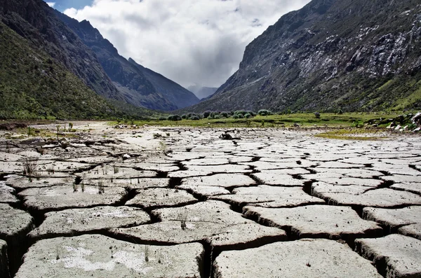 Landschap in Cordilera Blanca — Stockfoto