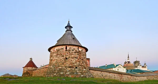 Szoloveckij-kolostor Oroszországban. — Stock Fotó