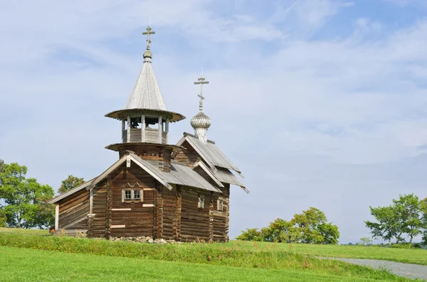 Chiesa di legno sull'isola di Kizhi . — Foto Stock