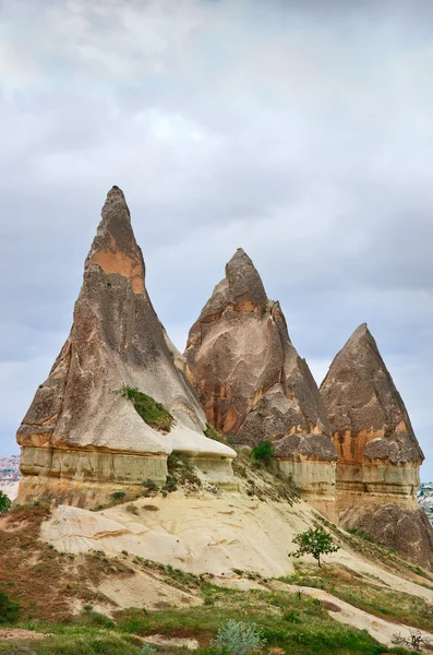 Wonderful mountain landscape  in Cappadocia — Stock Photo, Image