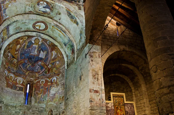 Pantocrator、教会内のフレスコ画 — ストック写真