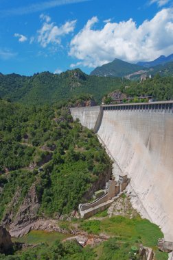 Baells Barajı Bergueda bölgesinde