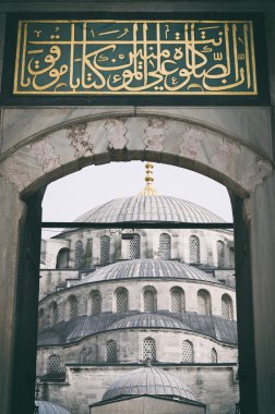İstanbul 'da Sultan Ahmet Camii 