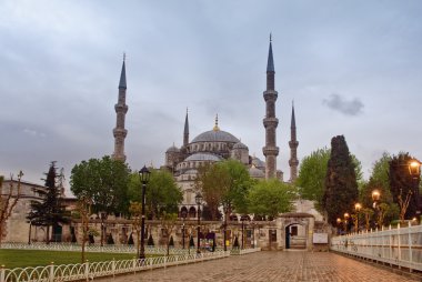 İstanbul 'da Sultan Ahmet Camii 