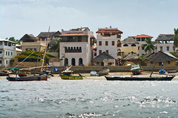 Lamu Cidade na Ilha Lamu — Fotografia de Stock