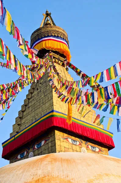 Katmandu'da boudhanath stupa — Stok fotoğraf