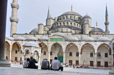 İstanbul 'da Sultan Ahmet Camii.