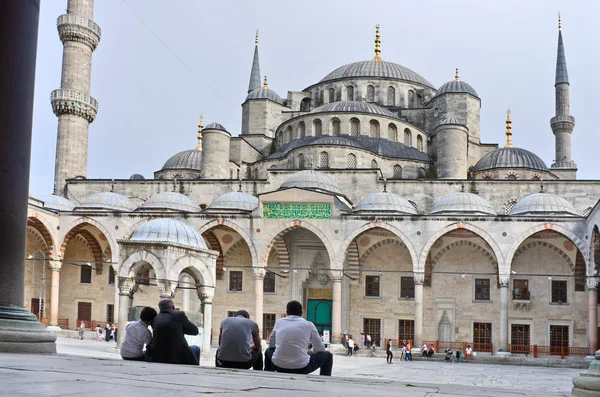 Mešita sultán ahmed v istanbulu. — Stock fotografie