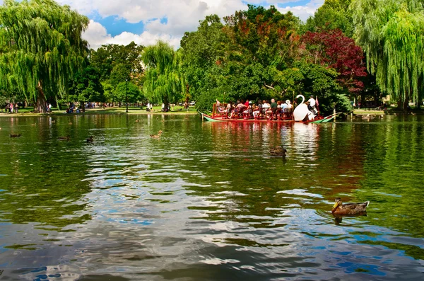 Jardín público de Boston — Foto de Stock