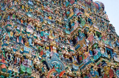  Meenakshi Tapınağı Madurai, Hindistan