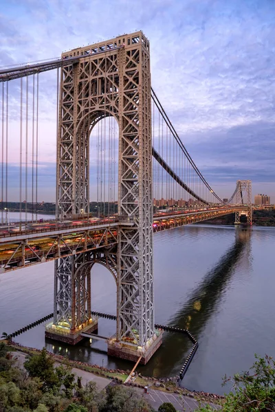 Мост Джорджа Вашингтона Нью Йорке Сша — стоковое фото