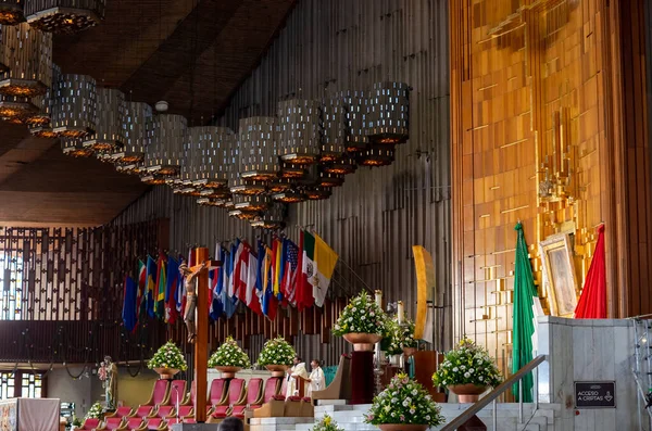 Mexico Mexique Décembre 2016 Les Pèlerins Célèbrent Journée Vierge Guadalupe — Photo