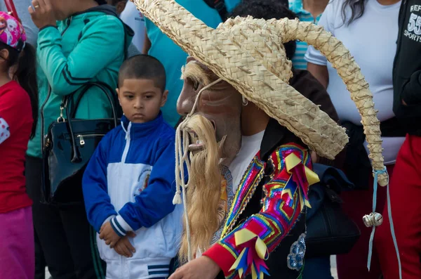 Ciudad México México Diciembre 2016 Fiesta Virgen Guadalupe Con Una — Foto de Stock