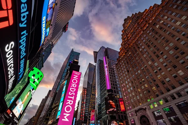 New York Usa Dicembre 2019 Veduta Times Square — Foto Stock