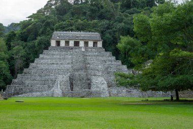 Palenque, Meksika arkeolojik alanının görüntüsü