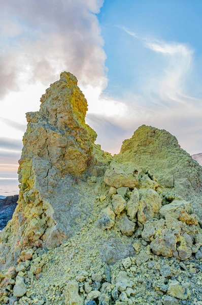Berglandschaft Auf Der Insel Paramuschir Vulkan Karpinsky Kurileninseln — Stockfoto