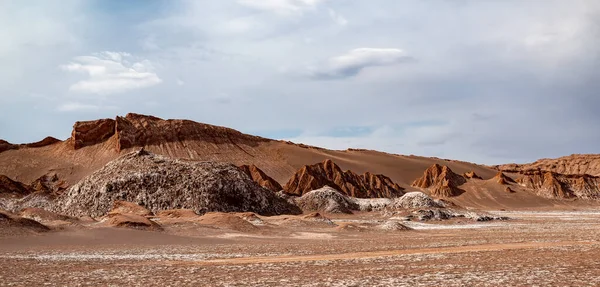 Valle Luna Nel Deserto Atacama Cile — Foto Stock