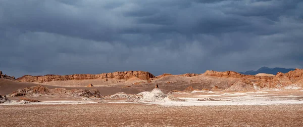 智利阿塔卡马沙漠的Luna山谷 — 图库照片