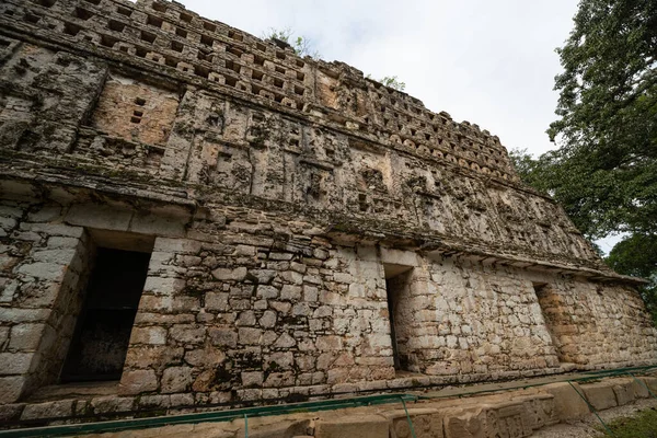 Yaxchilan Egy Ősi Maya Város Partján Található Usumacinta Folyó Állam — Stock Fotó