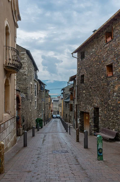 Llivia Uma Cidade Comarca Cerdanya Província Girona Catalunha Espanha — Fotografia de Stock