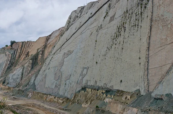 Pistes Dinosaures Sur Mur Cal Orko Sucre Bolivie — Photo