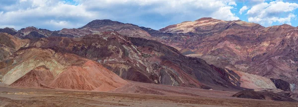 Paysage Montagneux Dans Vallée Mort Colorful Artists Palette Drive Californie — Photo