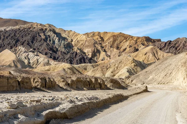 Mountain Road Dans Vallée Mort Californie États Unis — Photo