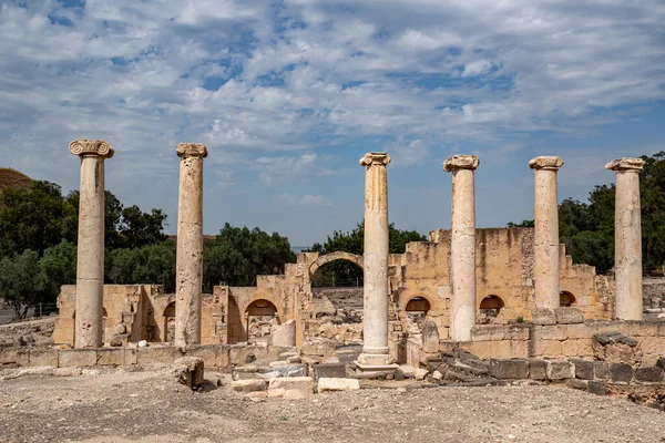 ビトの古代都市の遺跡彼女はAn 彼女はイスラエルの国立公園をかむ — ストック写真