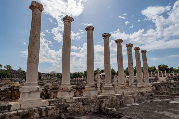 ビトの古代都市の遺跡彼女はAn 彼女はイスラエルの国立公園をかむ — ストック写真