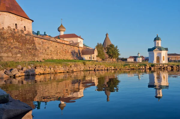 Das Solovetsky Kloster Auf Den Solovetsky Inseln Weißen Meer Nordrussland — Stockfoto