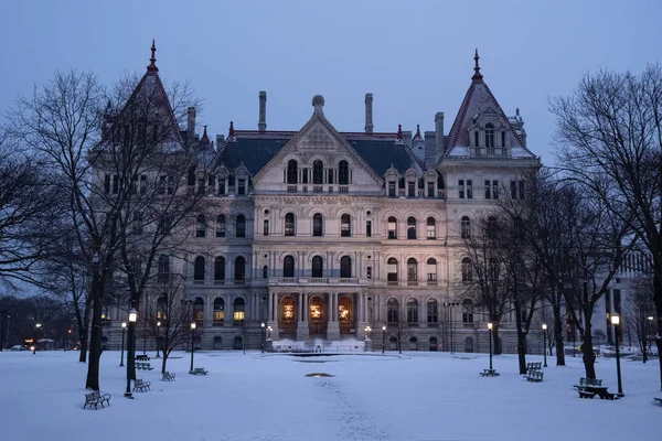 New York State Capitol Seat New York State Government Located — Stock Photo, Image