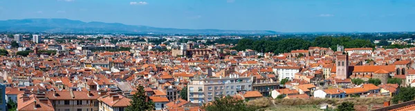 Panoramatický Pohled Perpignan Francie — Stock fotografie