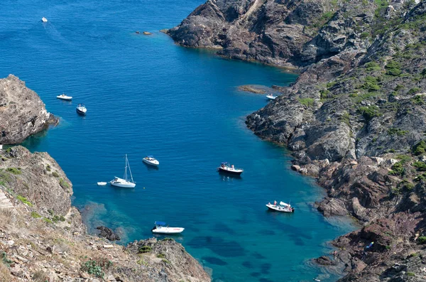 Costa Brava Nın Kuzey Costa Brava Katalonya Spanya Bulunan Doğal — Stok fotoğraf