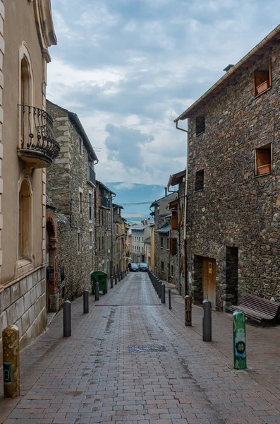 Llivia Uma Cidade Comarca Cerdanya Província Girona Catalunha Espanha — Fotografia de Stock